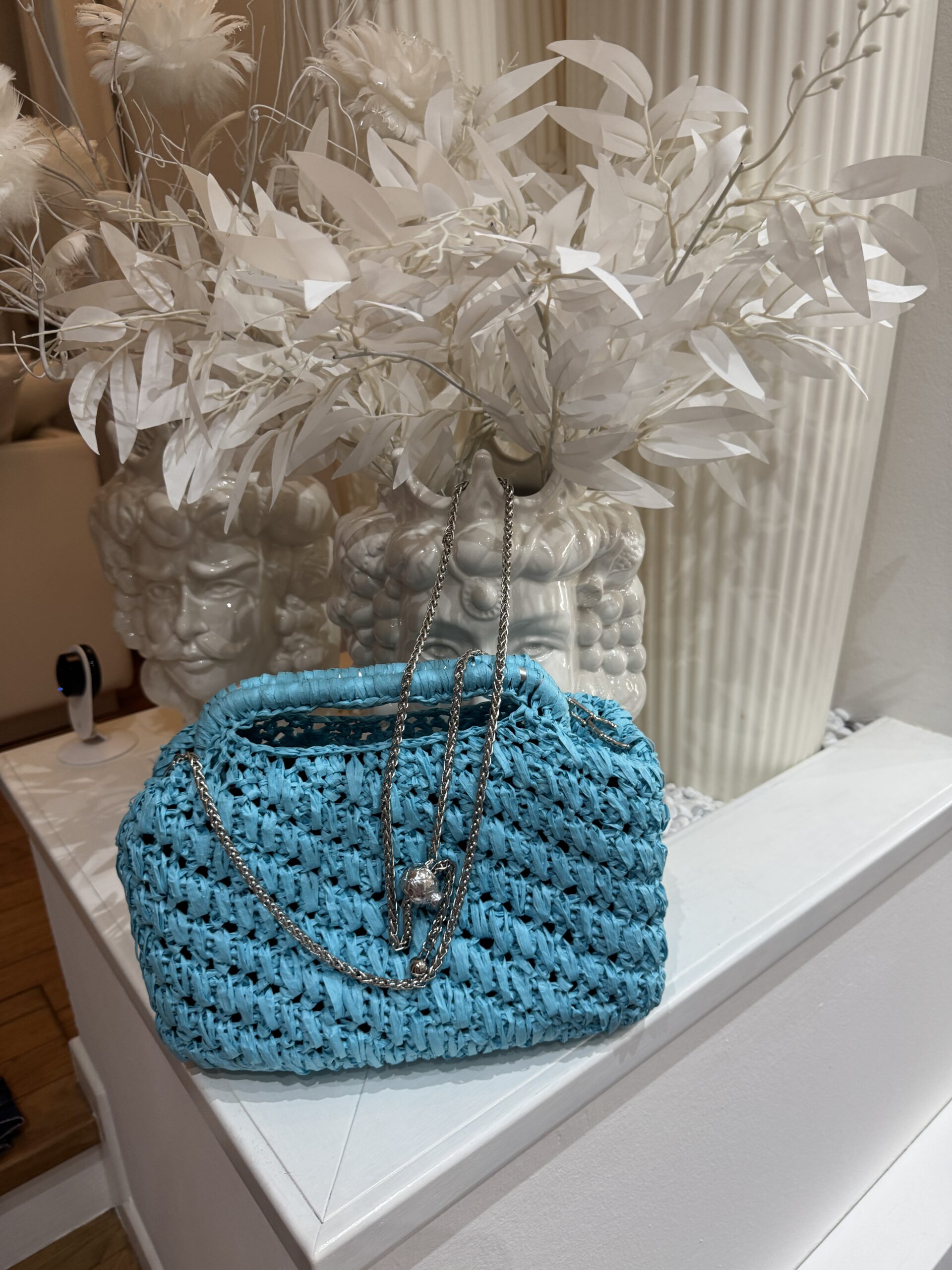 Celeste — fotografia originale della borsa